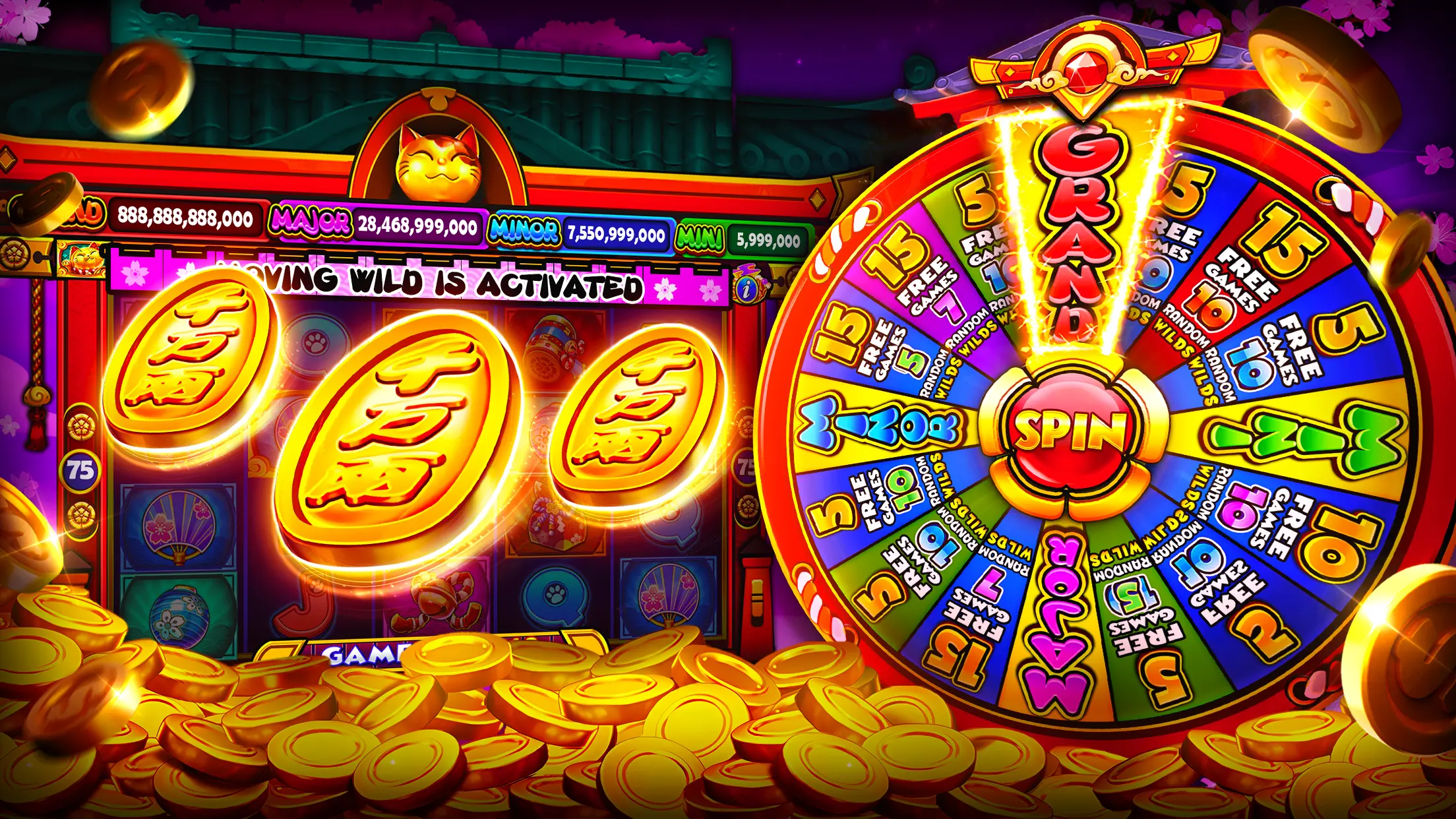 Huuuge Casino 777 screen 2